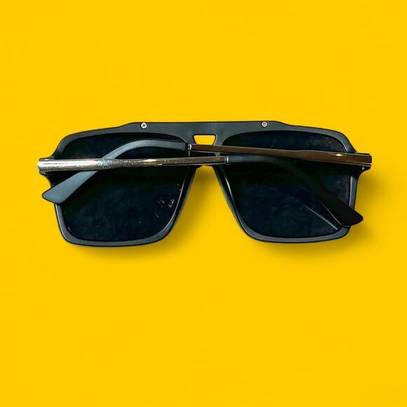 Manhattan vintage inspired square sunglasses - Picture 3 of 7